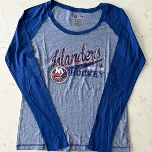 Women's Vintage Graphic New York Islanders Hockey T-Shirt - X-Large